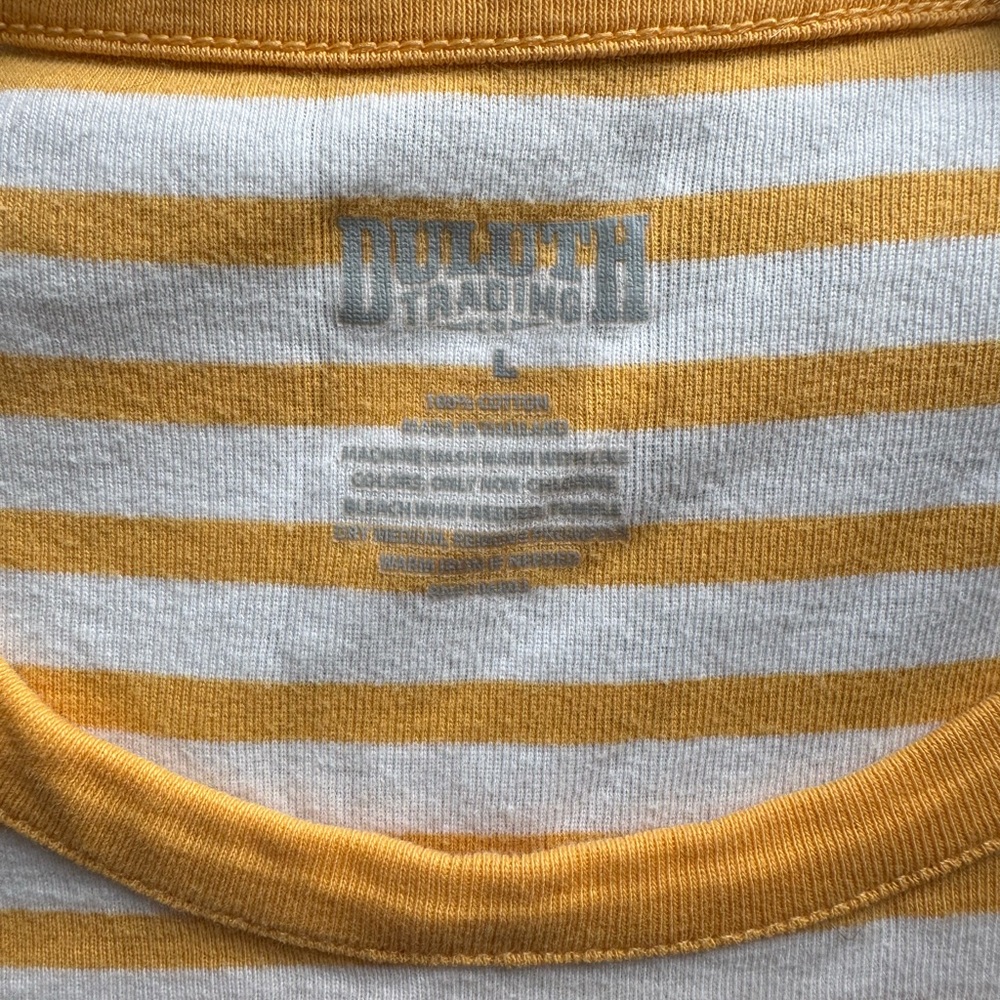 Duluth Trading Co Longtail T Elbow Sleeve Scoopneck, size L - Picture 3 of 5
